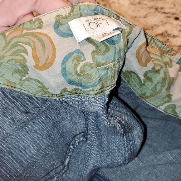 Ann Taylor Loft boot cut early Y2K 2000's jean sz 14 sailor jeans - Picture 9 of 13